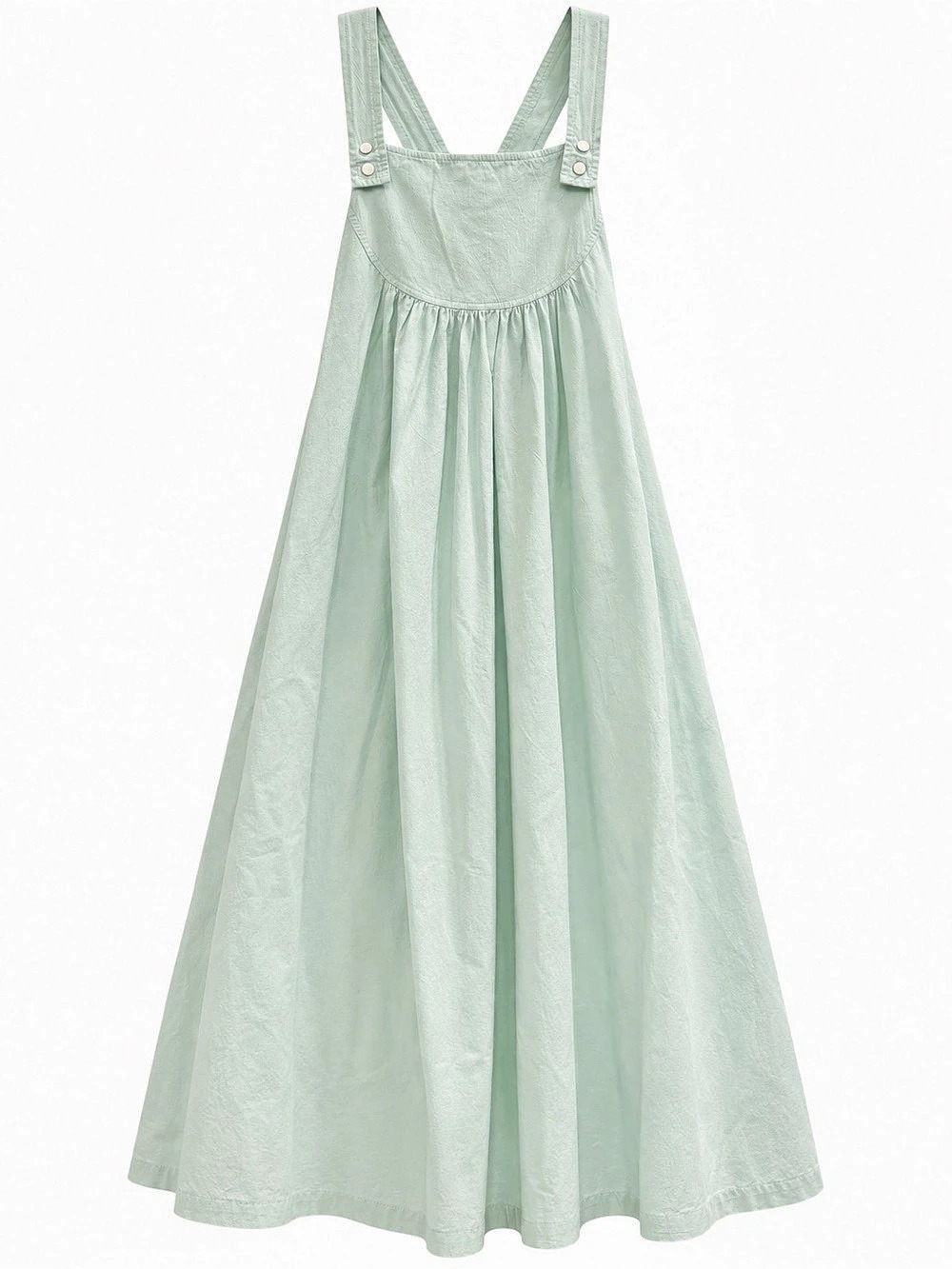 Sage Green Vintage Pinafore Dress